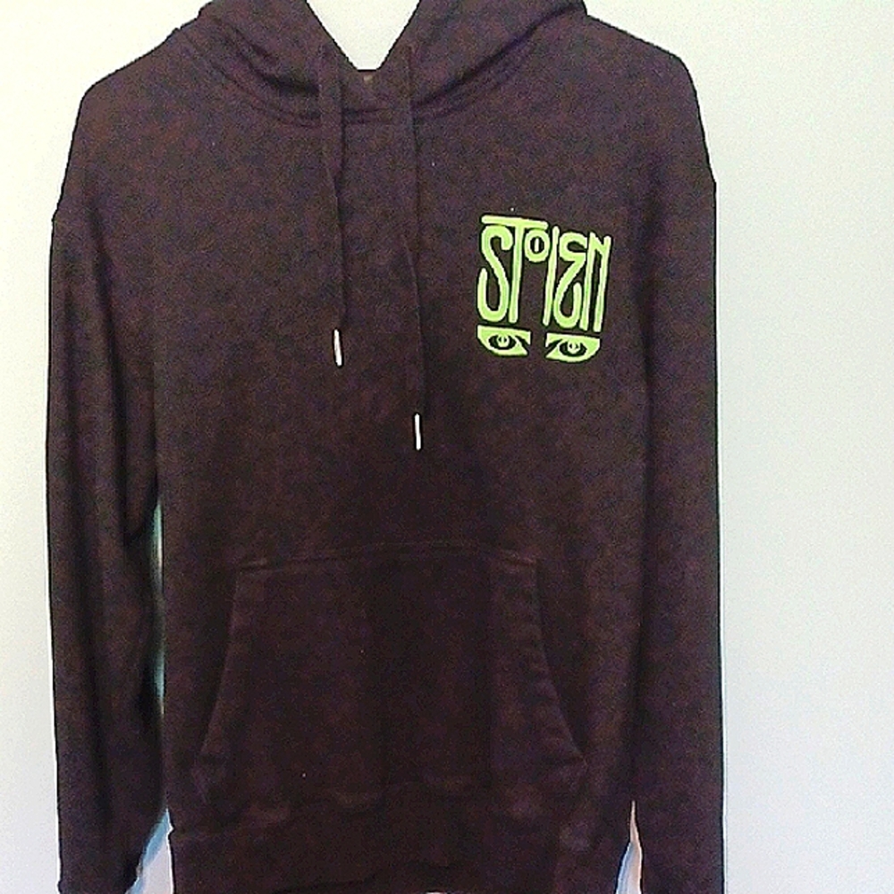 Stolen Girfriends Club Black and Green Hoodie Jacket with Striking Design